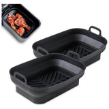 Tower silicone air fryer trays set of 2, UK version