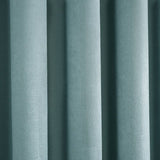 Fusion dim-out eyelet curtains duck egg 117x137cm, imported from the UK