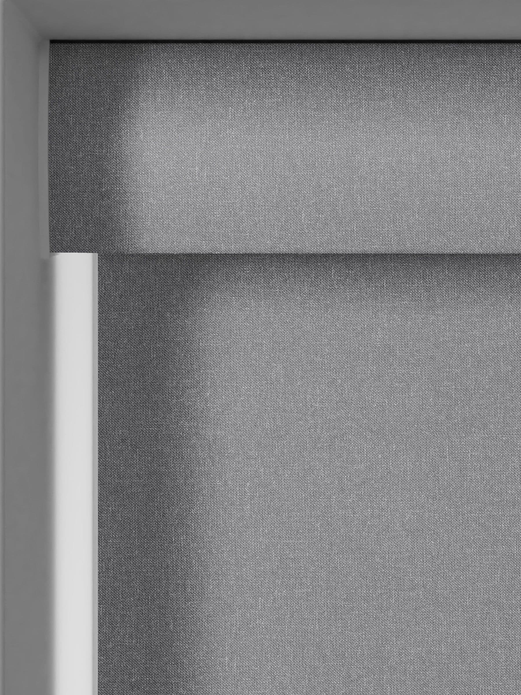 Next Shadow Grey Augustus roller blind, imported from the UK