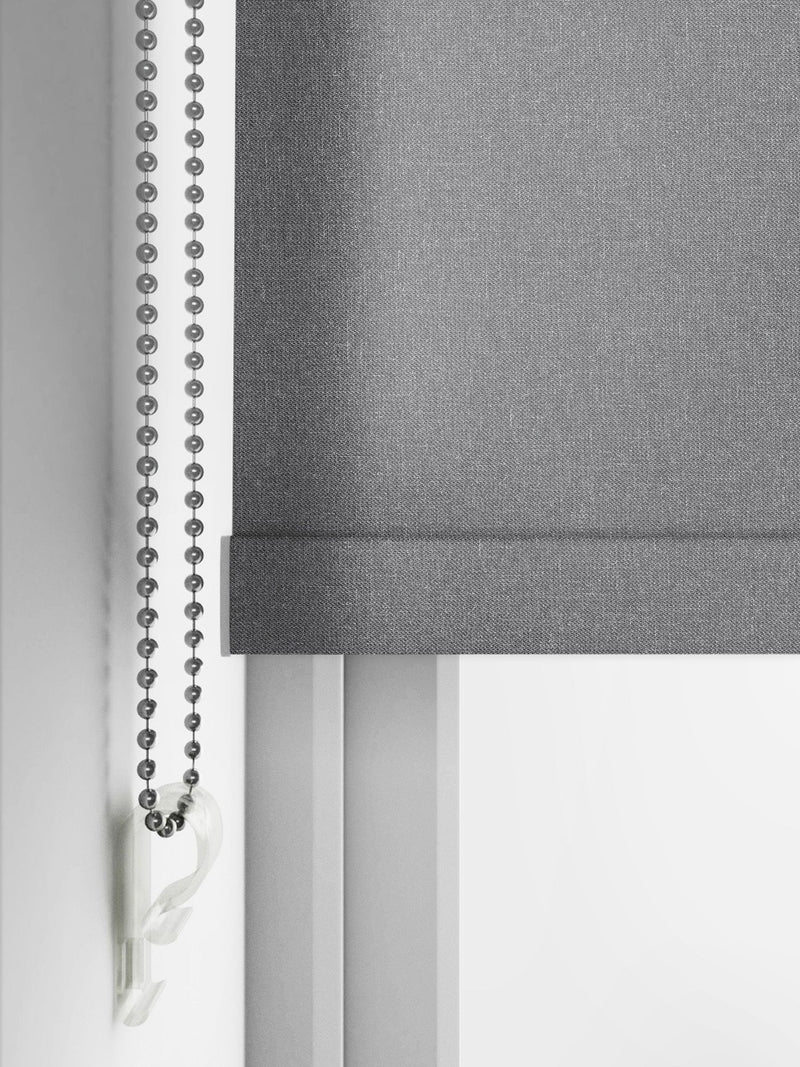 Next Shadow Grey Augustus roller blind, imported from the UK