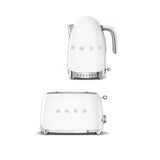 Smeg TSF03, KLF04 Toaster and Kettle in White