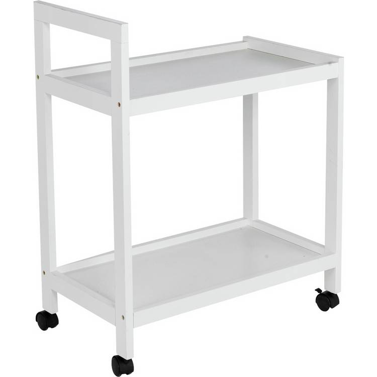 Argos Home white tea trolley, UK version