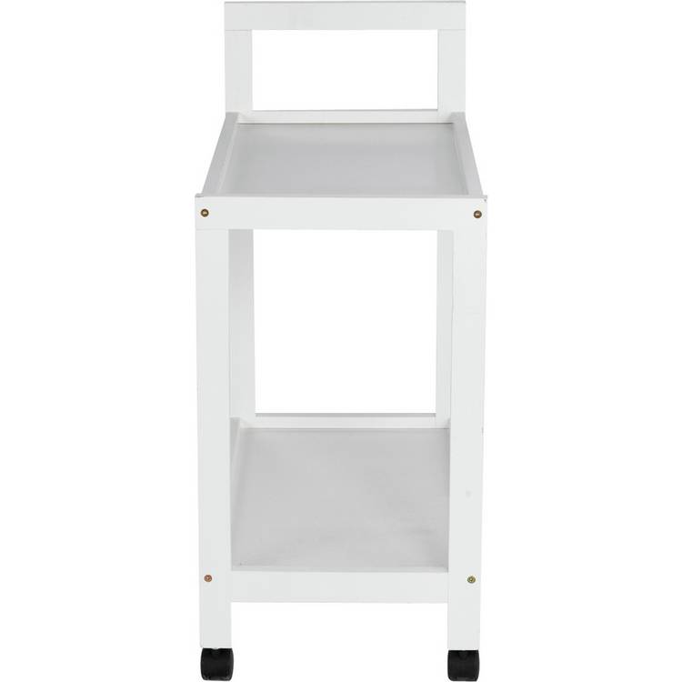 Argos Home white tea trolley, UK version