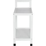 Argos Home white tea trolley, UK version