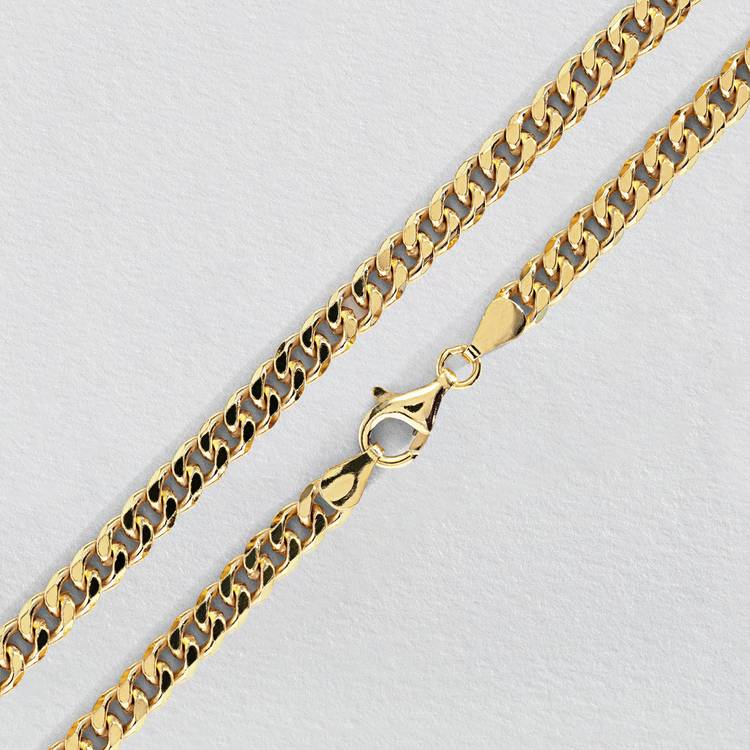 Revere men's gold-plated chain necklace 20 inch - British product