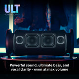 Sony ULT Field 7 portable Bluetooth party speaker black (British brand)