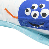 Argos Home monsters reversible toddler bedding set white duvet cover (British brand)