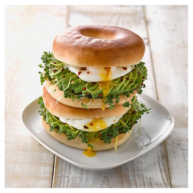 Warburtons Plain Bagels   5 per pack GOODS M&S   