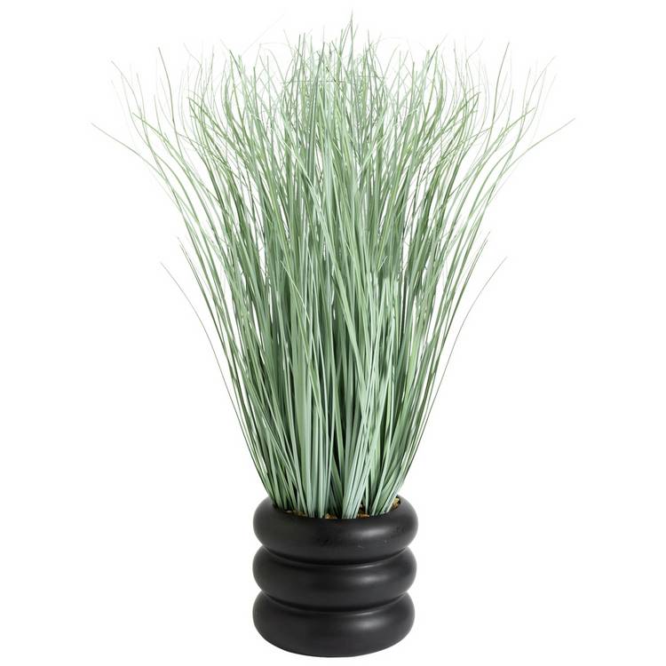 Sainsbury's artificial grass black pot 65cm (British brand)
