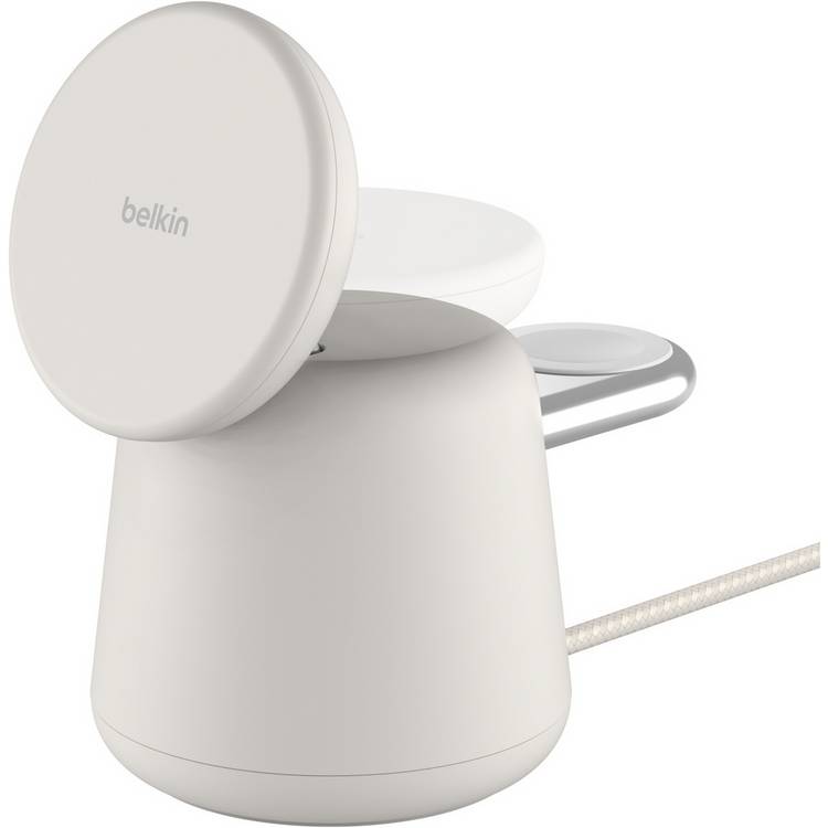 Belkin 2-in-1 MagSafe wireless charger Sand - British product