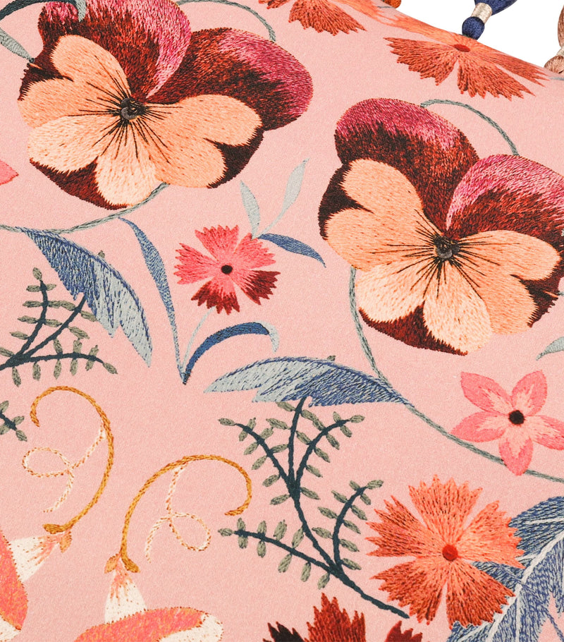 Romo velvet Bonita Rosa cushion 50cm x 50cm, imported from the UK