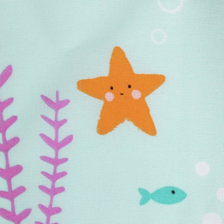 Argos Home Kids Bedding Blue Mermaids Single (British brand)