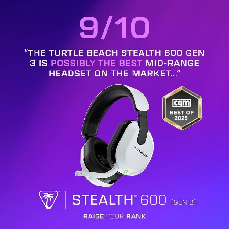 Turtle Beach Stealth 600 Gen 3 wireless gaming headset, UK version