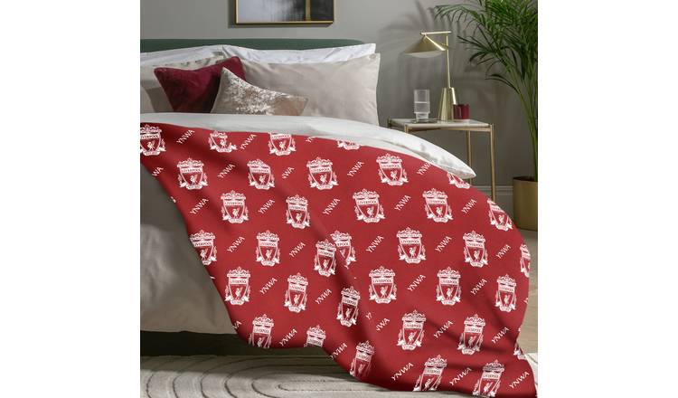 Liverpool FC fleece throw 150x100cm (British brand)