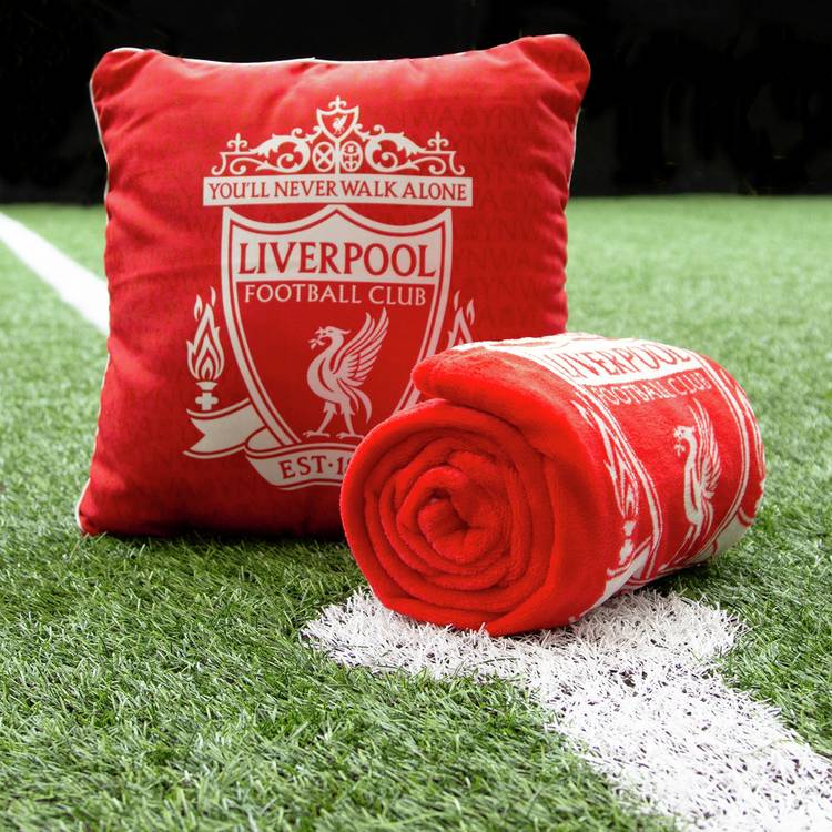 Liverpool FC fleece throw 150x100cm (British brand)