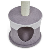 Petface fleece cat hide scratch post H73cm, imported from the UK