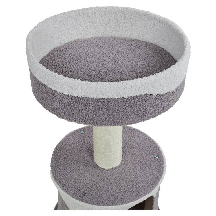 Petface fleece cat hide scratch post H73cm, imported from the UK