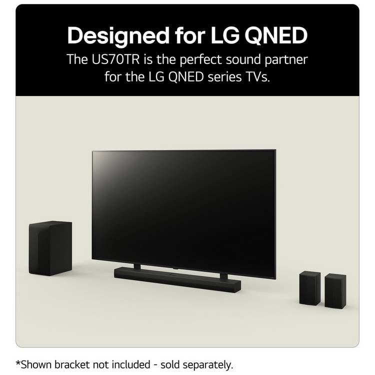 LG US70TR 5.1.1 channel soundbar system (British brand)