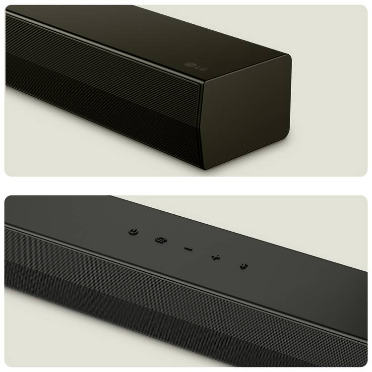 LG US40T 2.1ch Bluetooth soundbar with wireless subwoofer, imported from the UK