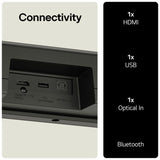 LG US40T 2.1ch Bluetooth soundbar with wireless subwoofer, imported from the UK
