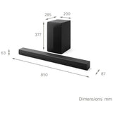 LG US60T 3.1Ch Bluetooth soundbar with wireless subwoofer - British product