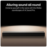 LG US60T 3.1Ch Bluetooth soundbar with wireless subwoofer - British product