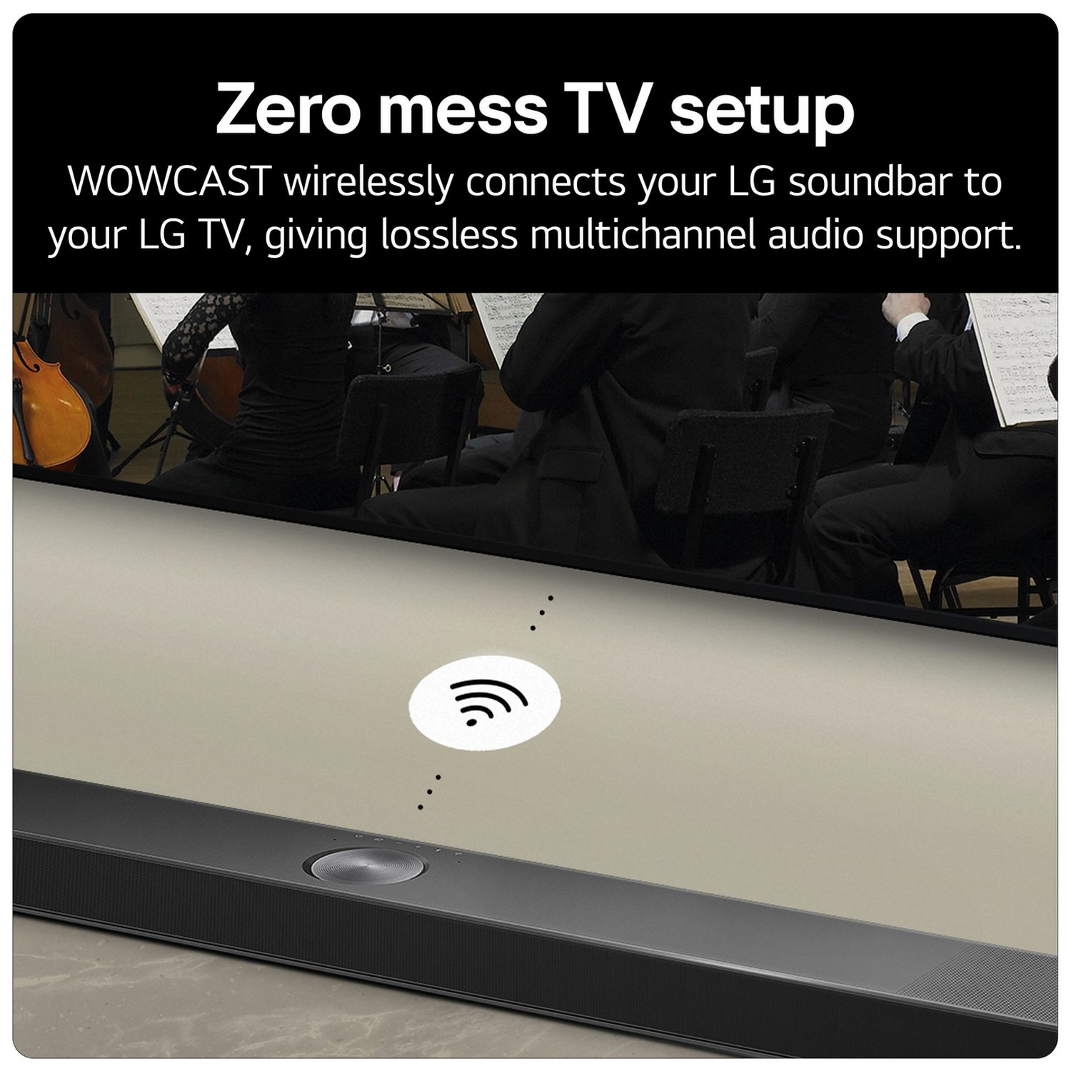 LG US60T 3.1Ch Bluetooth soundbar with wireless subwoofer - British product