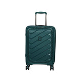 it Luggage blue 8 wheel hard cabin suitcase (British brand)