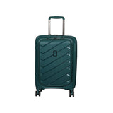 it Luggage blue 8 wheel hard cabin suitcase (British brand)