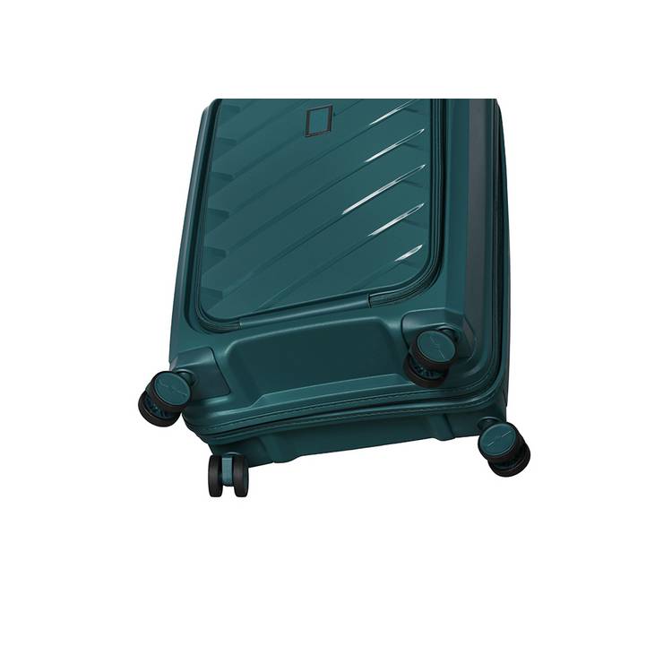 it Luggage blue 8 wheel hard cabin suitcase (British brand)