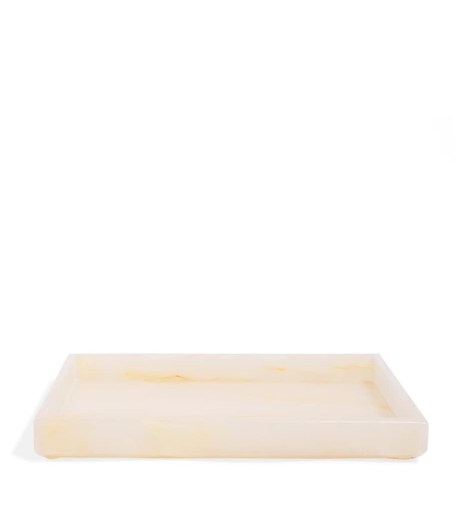 Zodiac Onyx Tray 30cm x 20cm bathroom accessory, UK version