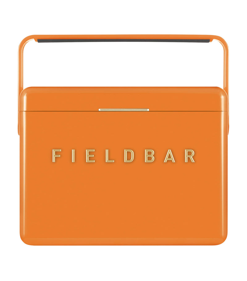 Fieldbar Mini Bar Cooler Box with leather sling 4L - British product