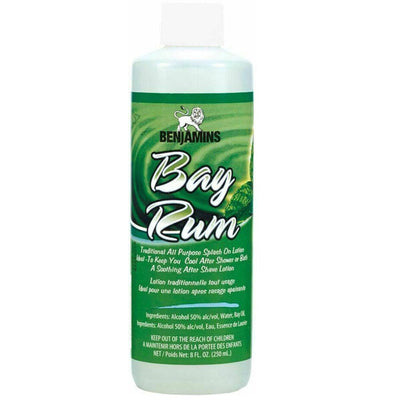 Benjamins Traditional Bay Rum Splash Lotion Aftershave
