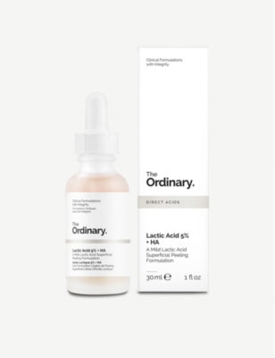 The Ordinary lactic acid serum 5% HA 30ml, imported from the UK