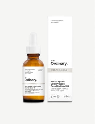 selfridges The Ordinary 100% Cold-Pressed Rose Hip Seed Oil Facial Oil 30ml- Buy online at McGrocer