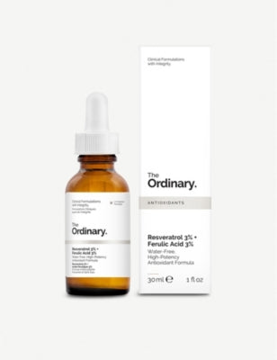 The Ordinary resveratrol and ferulic acid serum 30ml (British brand)