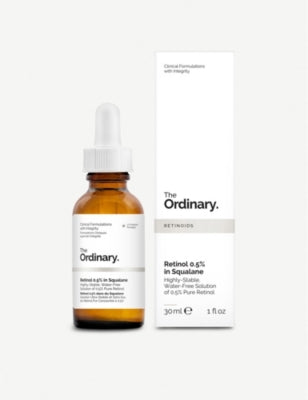 The Ordinary retinol 0.5% in squalane 30ml - British product