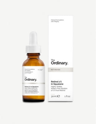 The Ordinary retinol serum 1% in Squalane 30ml (British brand)