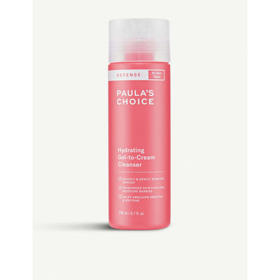 selfridges Paula's Choice DEFENSE Hydrating Gel-to-Cream Cleanser 200ml- Buy online at McGrocer