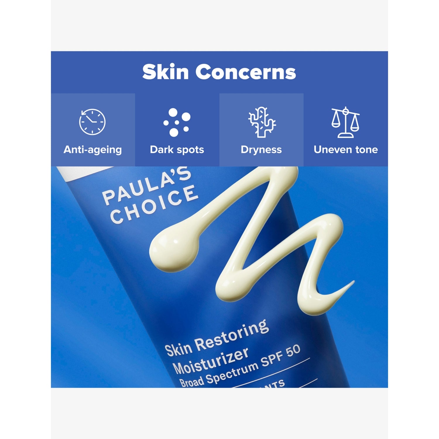 Paula's Choice Resist Skin Restoring SPF 50 moisturiser 60ml, imported from the UK