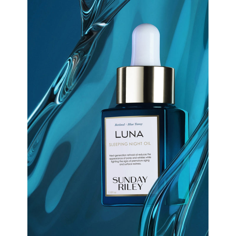 Sunday Riley Luna Sleeping night oil, imported from the UK