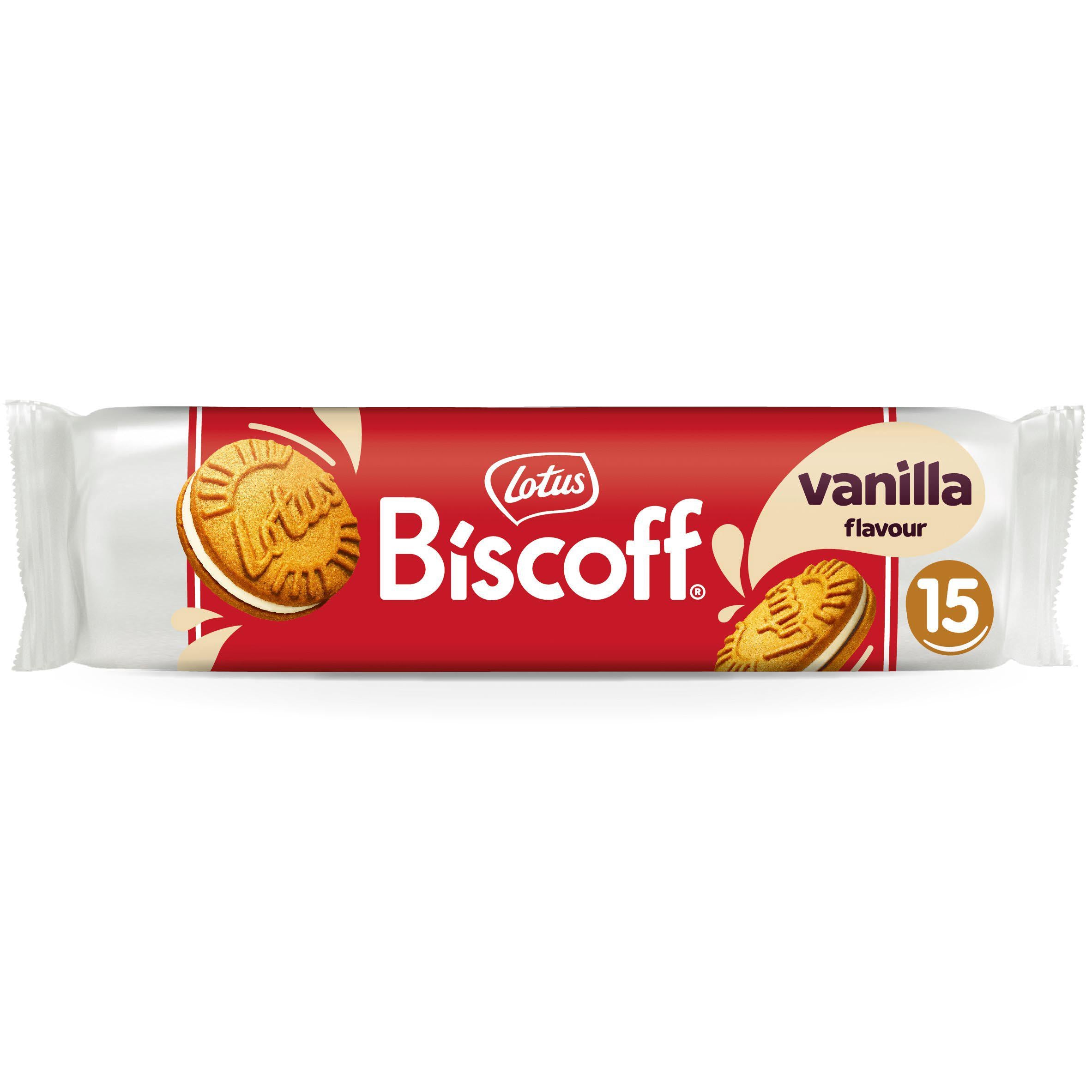 Lotus Biscoff Sandwich Vanilla Cream 150g Luxury & continental Sainsburys   