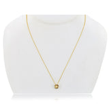 Costco citrine pendant 14ct gold 18 inch chain - British product