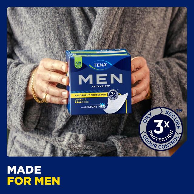 TENA Men Level 2 Incontinence Absorbent Protector   10 per pack GOODS M&S   