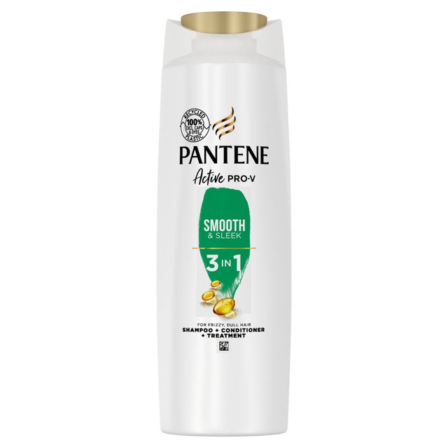 Pantene Pro-V 3in1 Smooth & Sleek Shampoo & Conditioner   300ml GOODS M&S   