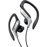 سماعات JVC الرياضية المقاومة للعرق داخل الأذن فضي (علامة تجارية بريطانية)