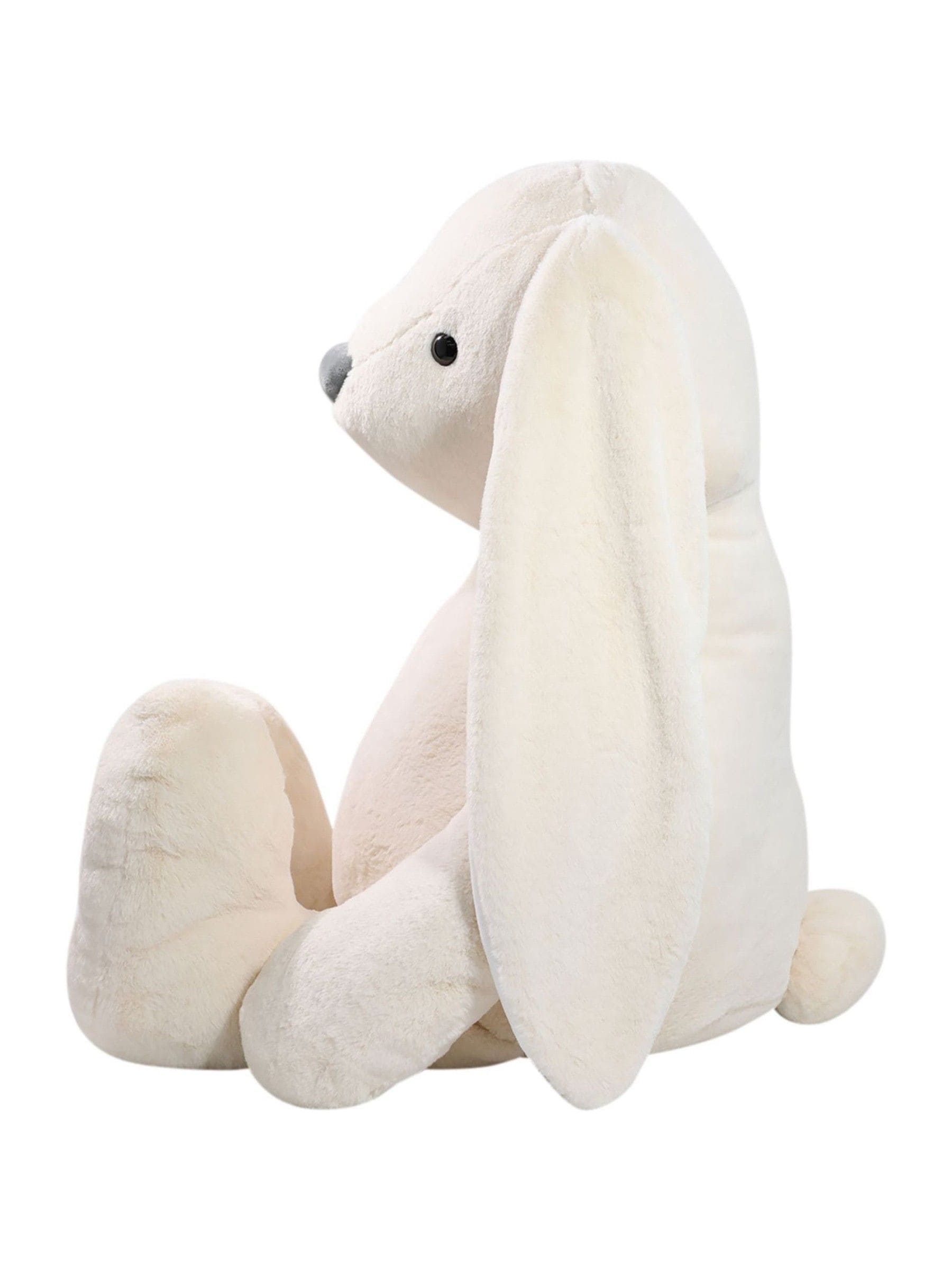Widdop Talia cream plush big bunny toy 50cm, imported from the UK