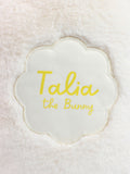 Widdop Talia cream plush big bunny toy 50cm, imported from the UK