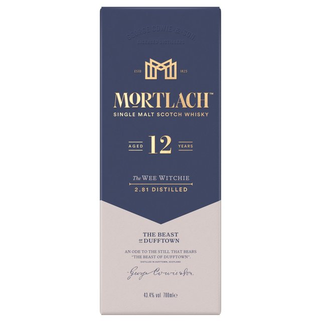 Mortlach 12 Year Old Single Malt Scotch Whisky   70cl GOODS M&S   