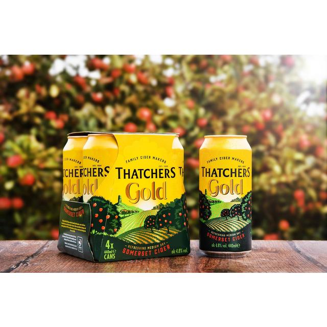 Thatchers Gold    4 x 440ml